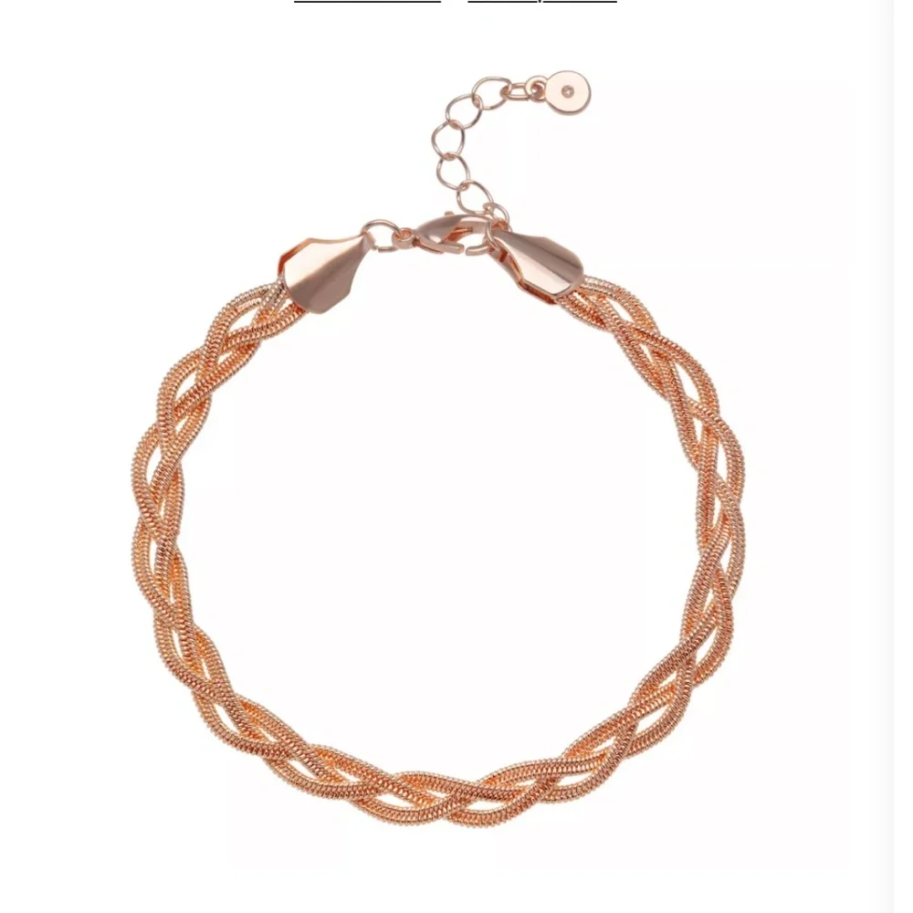 *LC Lauren Conrad Braided Chain Bracelet* - Picture 3 of 3